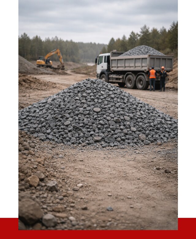 Щебень габбро диабаз фракция 40-70 в Колпино от 2269 р-ПРОНЕРУДКлп