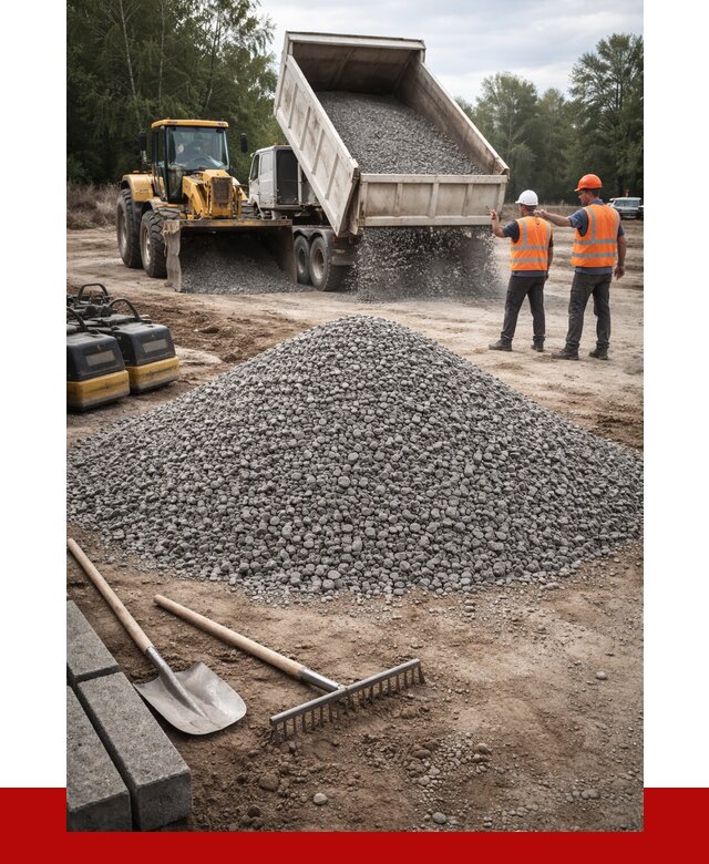 Гравийный щебень купить в Колпино от 2269 р. ПРОНЕРУДКлп