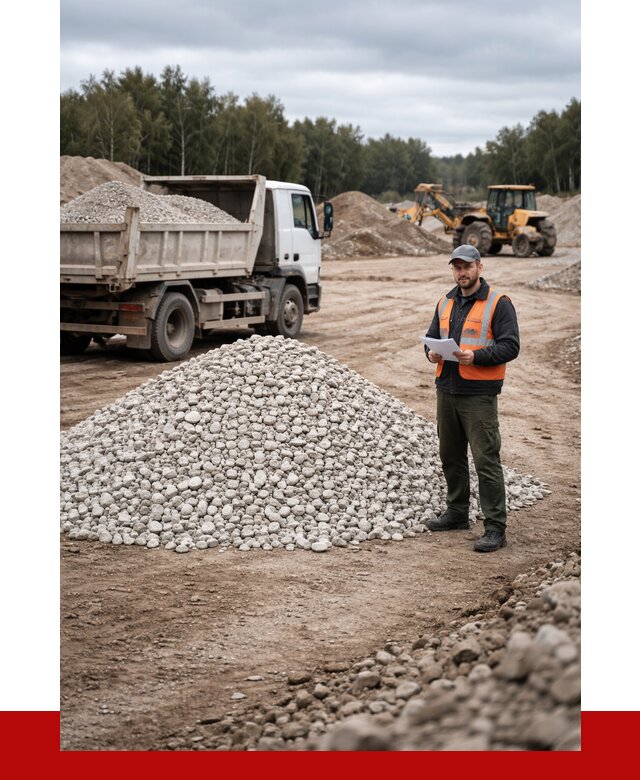 Доломитовый щебень в Колпино купить от 2269 р., ПРОНЕРУДКлп