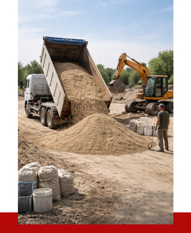 Купить речной песок в Колпино от 1238 р. за куб | ПРОНЕРУДКлп