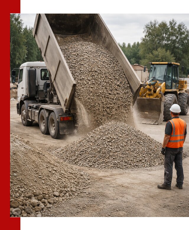Доставка щпс в Колпино — щебеночно-песчаная смесь под заборы и дорожки