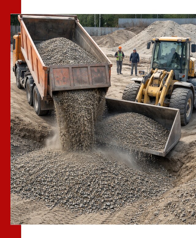 Доставка щпс С9 самосвалами по выгодным тарифам в Колпино