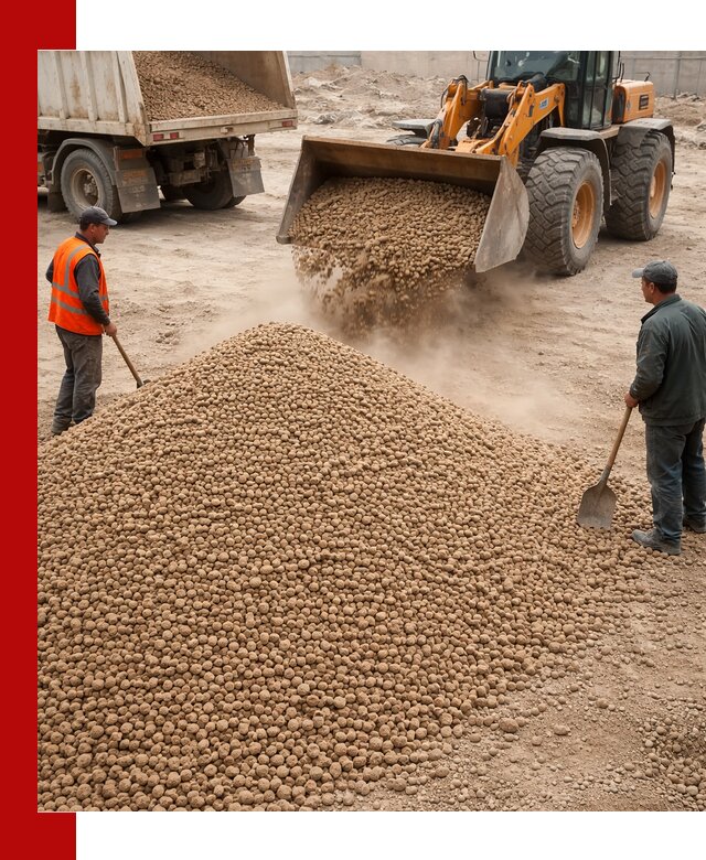 Керамзит фракция 10-20 с доставкой в Колпино