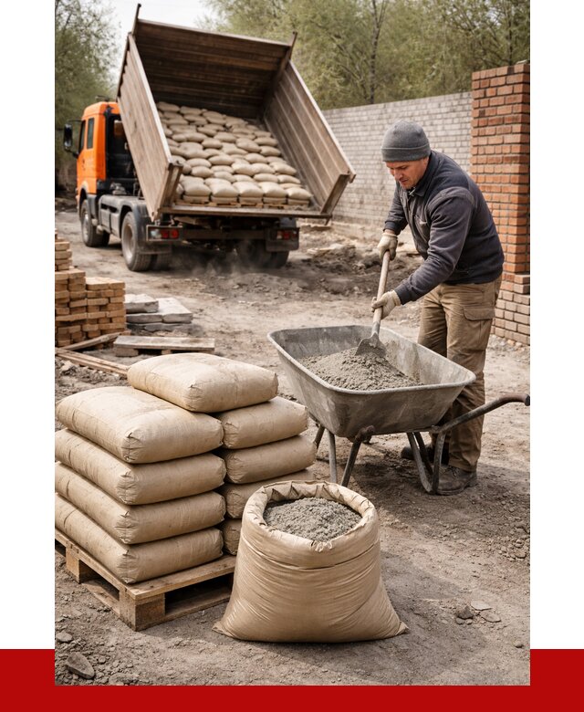 Купить сухую смесь для кладки в Колпино от 1238 р. | ПРОНЕРУДКлп