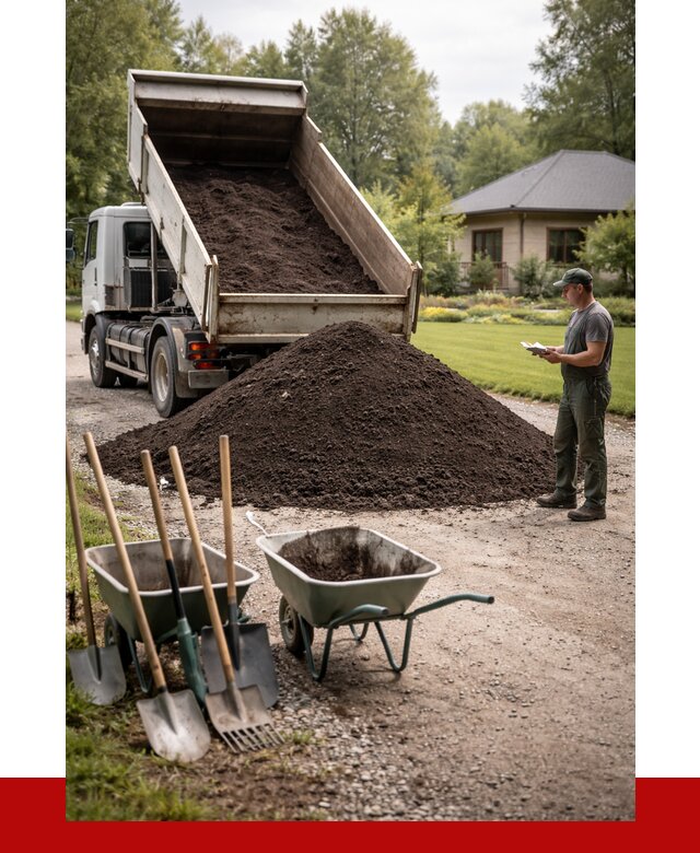 Купить чернозем с доставкой в Колпино от 1857 р. | ПРОНЕРУДКлп