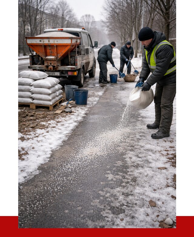 Реагент против гололеда в Колпино с доставкой от 4642 р. | ПРОНЕРУДКлп
