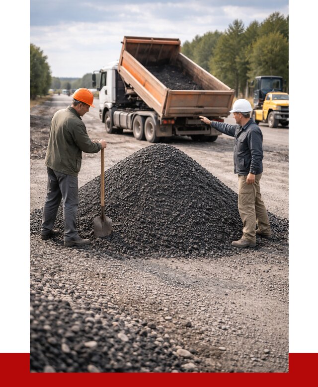 Купить асфальтовую крошку для дорог в Колпино от 4332 р. | ПРОНЕРУДКлп