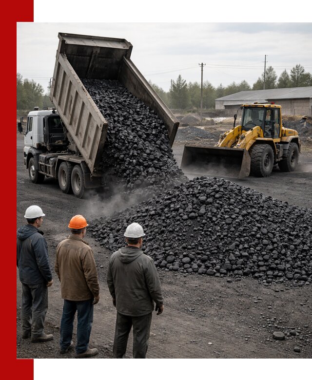 Доставка угля антрацита в Колпино с самосвалами и погрузкой